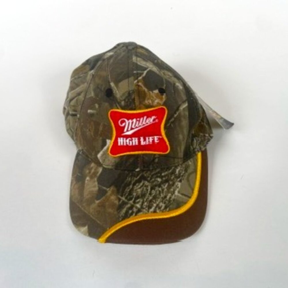 Miller High Life Real Tree Camo Trucker Hat NEW**